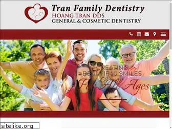 tranfamilydentistryhanford.com