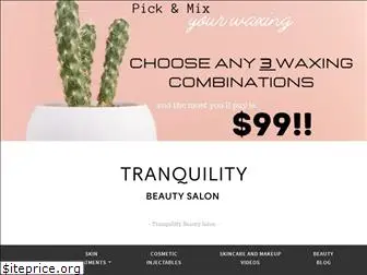 tranquilitybeautysalon.net