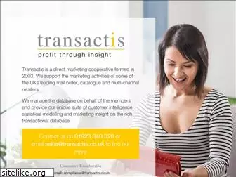 transactis.co.uk