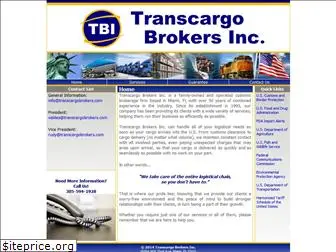 transcargobrokers.com