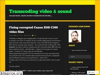 transcoding.wordpress.com