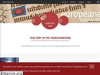 transcribathon.eu