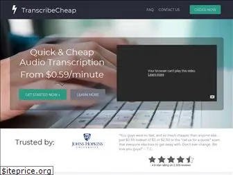 transcribecheap.com
