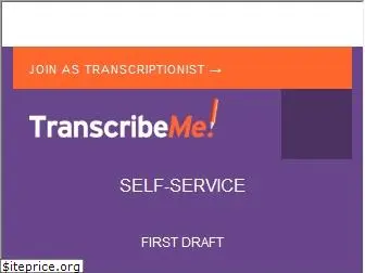 transcribeme.com