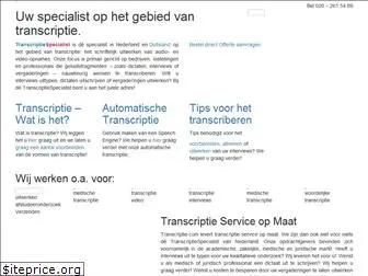 transcriptie.com