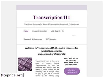 transcription411.com