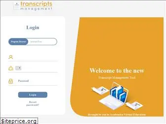 transcriptsmanagement.com