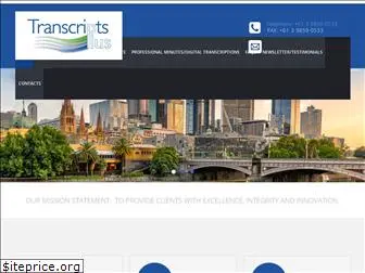 transcriptsplus.com.au