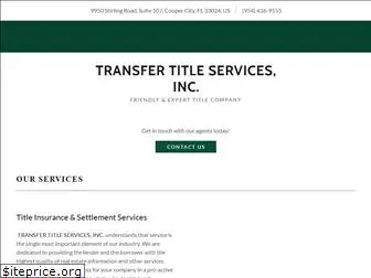 transfertitleservices.com