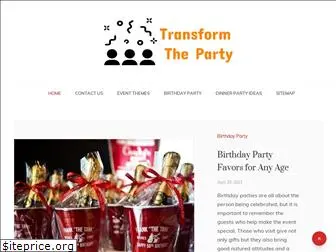 transformtheparty.com