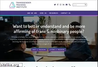 transgendertraininginstitute.com