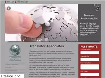 translatorassociates.com