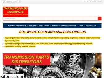 transmissionpartsdistributors.com