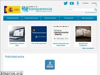 transparencia.gob.es