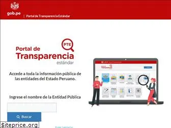 transparencia.gob.pe