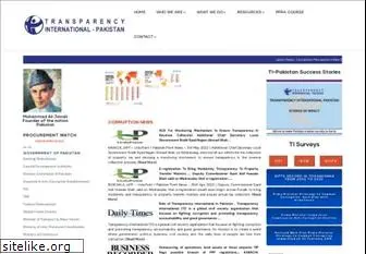 transparency.org.pk