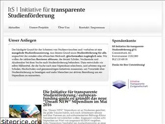 transparente-studienfoerderung.de