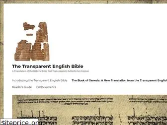 transparentenglishbible.com