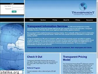 transparentinfoservices.com