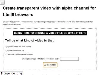 transparentvideo.app