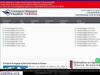 transport-bagages-france-tunisie.com