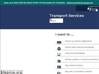 transport.tas.gov.au