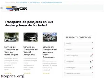 transportamosenvans.com