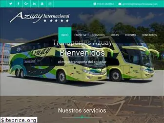 transportesazuay.com