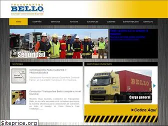 transportesbello.com