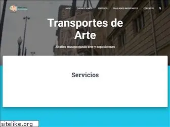 transportesdearte.com