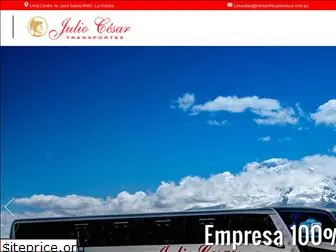 transportesjuliocesar.com.pe