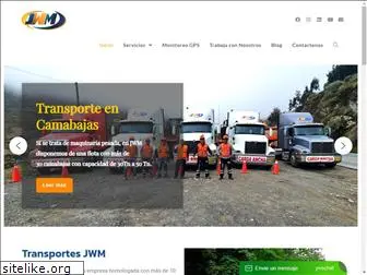 transportesjwm.com