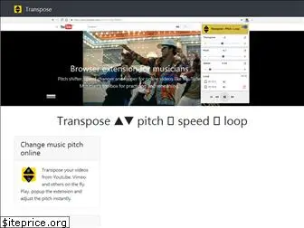 transpose.video