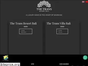 transresortbali.com