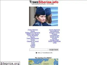 transsiberian.info