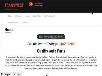 transwestautoparts.com