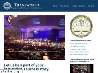 transworldaccrediting.com