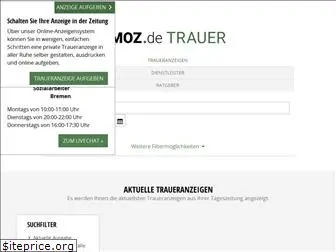 trauer.moz.de