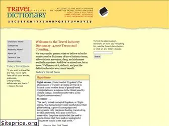 travel-industry-dictionary.com
