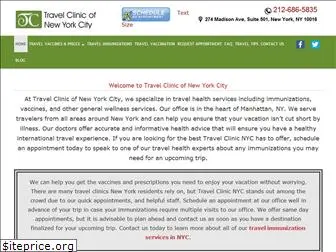 travelclinicnyc.com