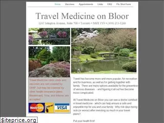 travelmedicineonbloor.com