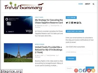 travelsummary.com