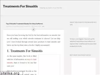 treatmentsforsinusitis.org