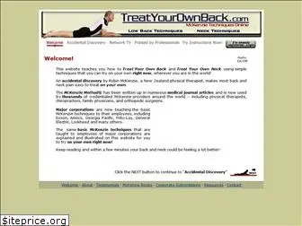 www.treatyourownback.com