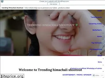 trendinghimachalishootout.wordpress.com