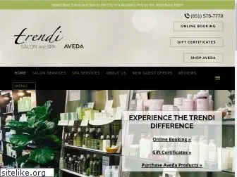 trendisalonandspa.com