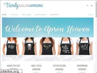 trendysalonaprons.com