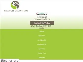 trianglecleanteam.com