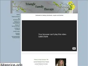 trianglefamilytherapy.com