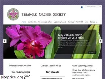 triangleorchidsociety.org
